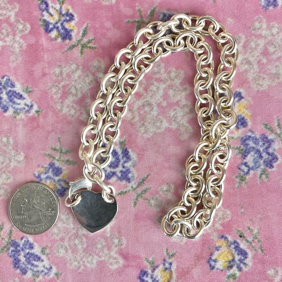 Tiffany & Co Choker heart Return to necklace only - Picture 6 of 14